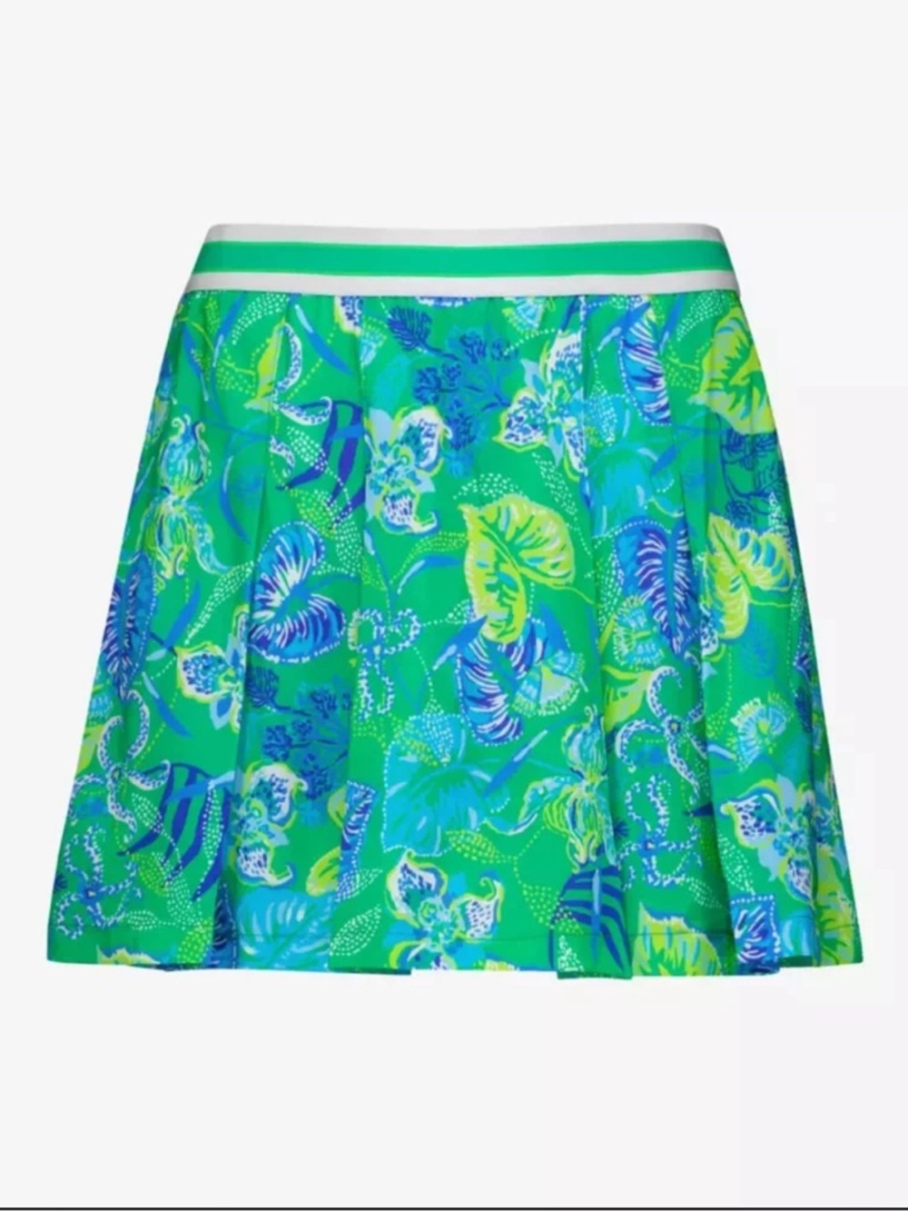 🌺NWT Lilly Pulitzer XL LUXLETIC SILVANA SKORT “In A Flutter” ✨💲118 - Picture 2 of 8